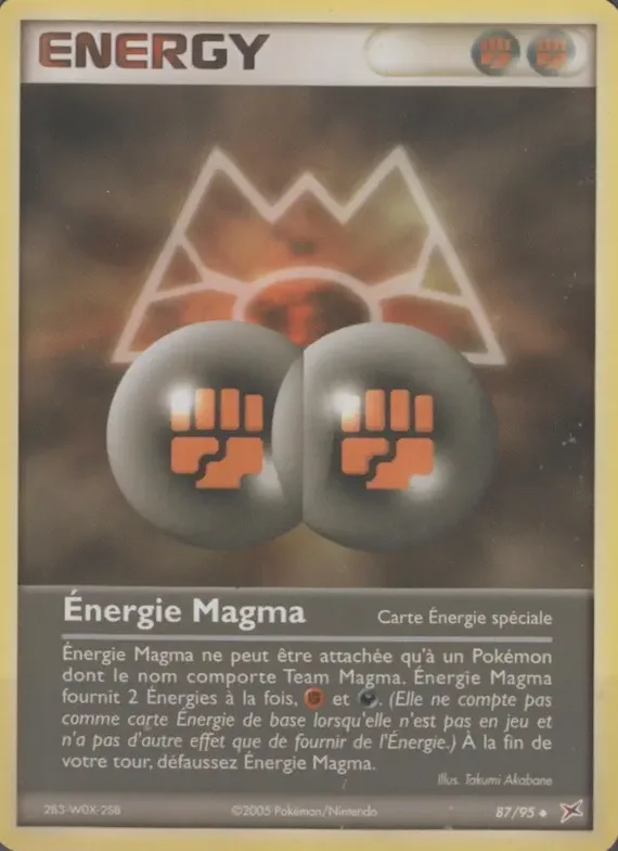 Énergie Magma 87 – EX Team Magma vs Team Aqua