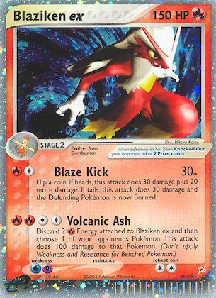 Blaziken ex #89 – Team Magma vs Team Aqua