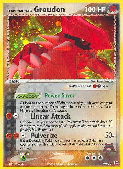 Team Magmas Groudon 9 – EX Team Magma vs Team Aqua