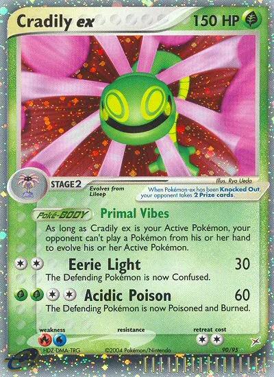 Cradily ex #90 – Team Magma vs Team Aqua