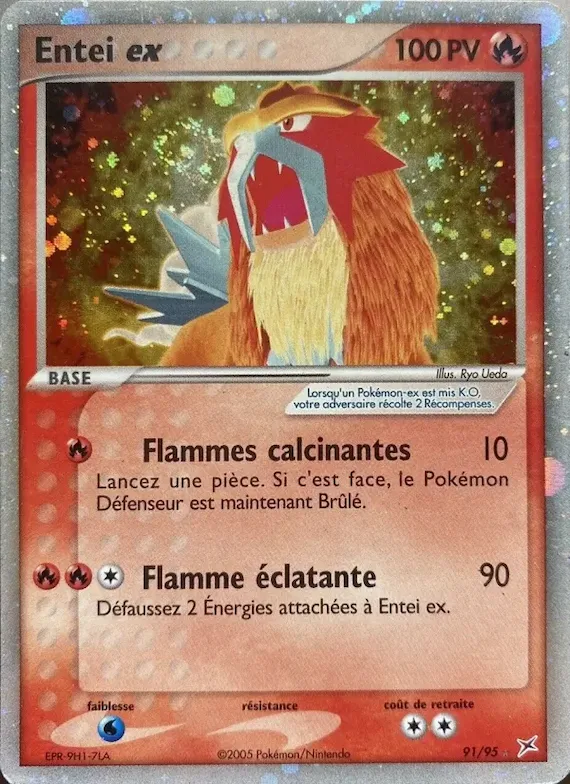 Entei ex 91 – EX Team Magma vs Team Aqua