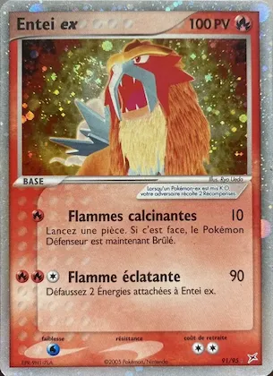 Entei ex n° 91 – EX Team Magma vs Team Aqua