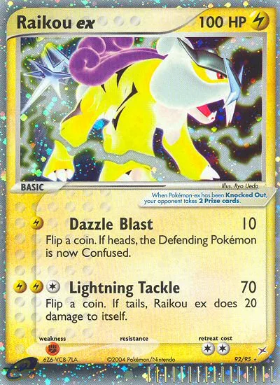 Raikou ex #92 – Team Magma vs Team Aqua