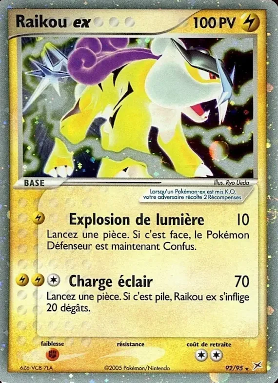 Raikou ex 92 – EX Team Magma vs Team Aqua