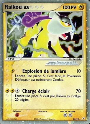Raikou ex 92 – EX Team Magma vs Team Aqua