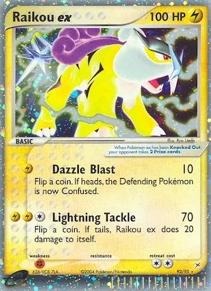 Raikou ex #92 – Team Magma vs Team Aqua