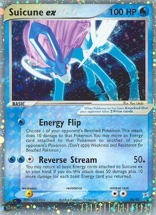 Suicune ex #94 – Team Magma vs Team Aqua