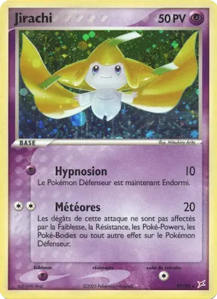 Jirachi n° 97 – EX Team Magma vs Team Aqua