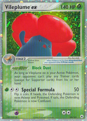 Vileplume ex #100 – Hidden Legends