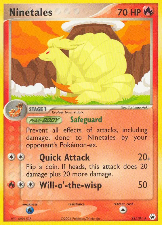Ninetales #22 – Hidden Legends