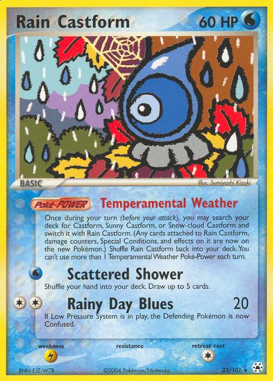 Rain Castform #23 – Hidden Legends