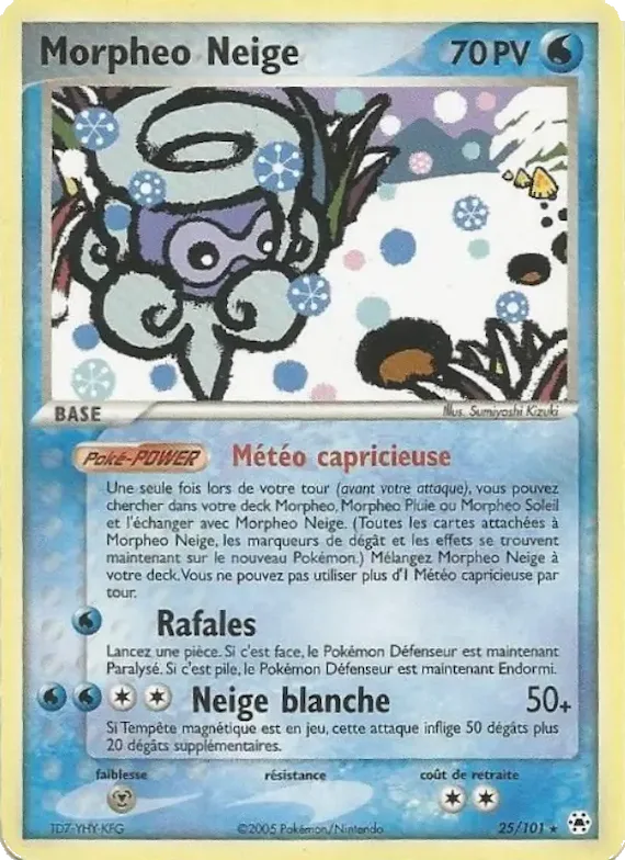 Morpheo Neige 25 – EX Légendes Oubliées