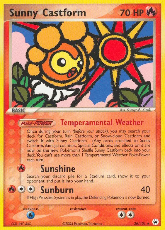 Sunny Castform #26 – Hidden Legends