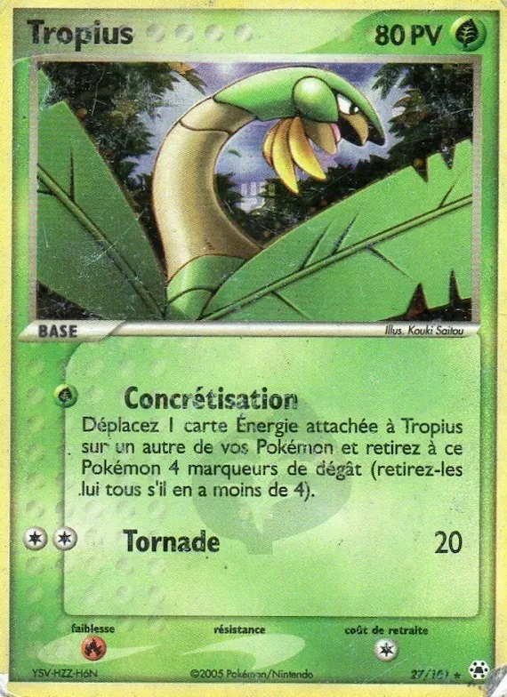 Tropius 27 – EX Légendes Oubliées