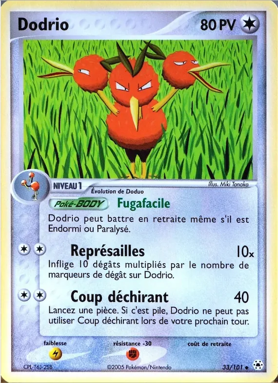 Dodrio 33 – EX Légendes Oubliées