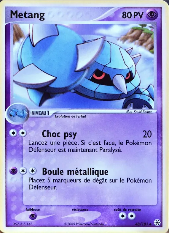 Metang 43 – EX Légendes Oubliées