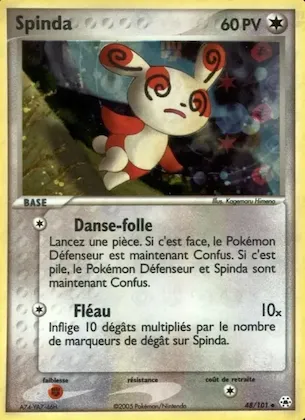 Spinda n° 48 – EX Légendes Oubliées