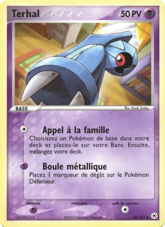 Terhal 54 – EX Légendes Oubliées
