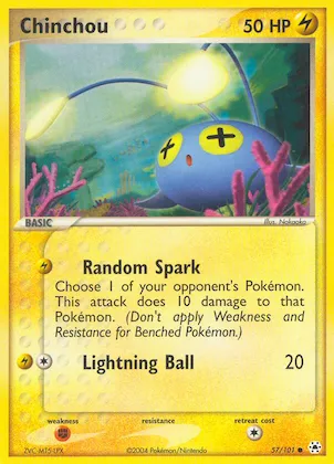 Chinchou #57 – Hidden Legends