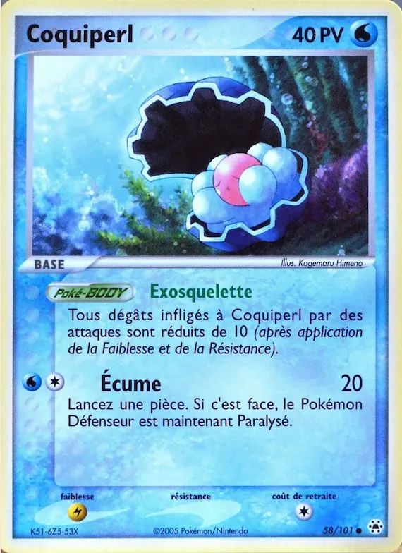 Coquiperl 58 – EX Légendes Oubliées