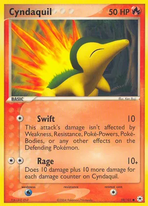 Cyndaquil Nr. 59 – Hidden Legends
