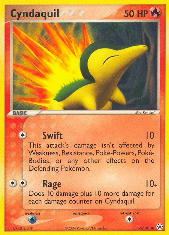 Cyndaquil #59 – Hidden Legends