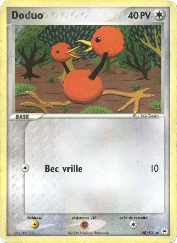 Doduo 60 – EX Légendes Oubliées