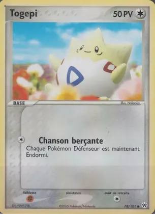 Togepi n° 78 – EX Légendes Oubliées