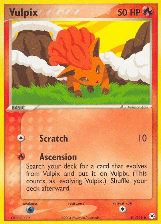 Vulpix #81 – Hidden Legends