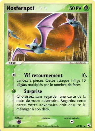 Nosferapti n° 83 – EX Légendes Oubliées