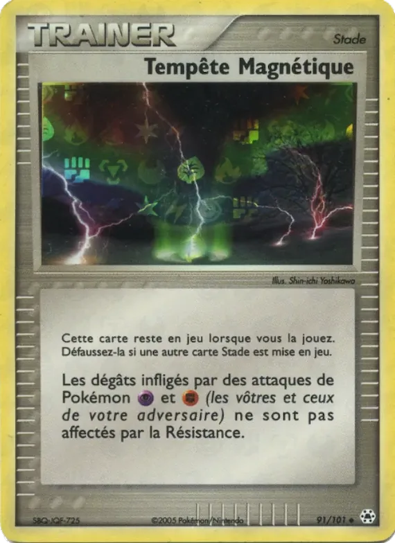 Tempête Magnétique 91 – EX Légendes Oubliées