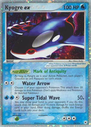 Kyogre ex Nr. 94 – Hidden Legends