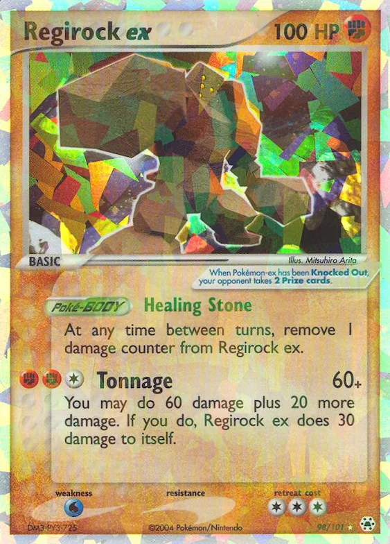 Regirock ex #98 – Hidden Legends