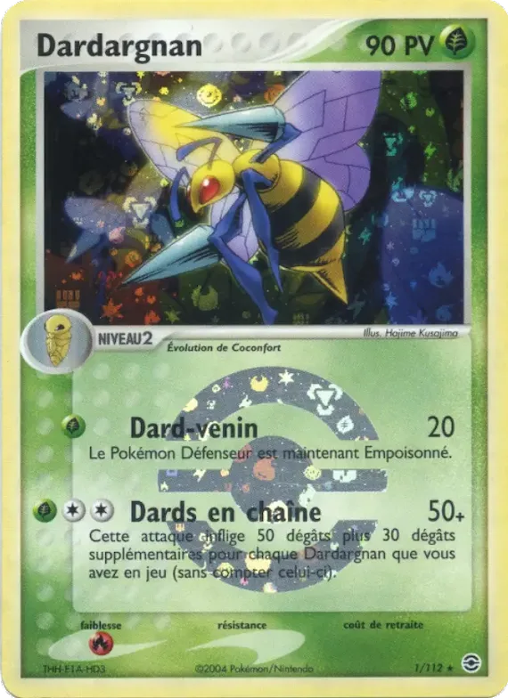 Dardargnan 1 – EX Rouge Feu & Vert Feuille
