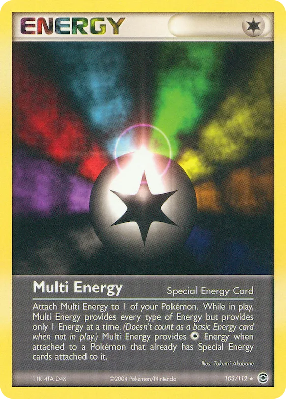 Multi-Energie 103 – EX Feuerrot & Blattgrün