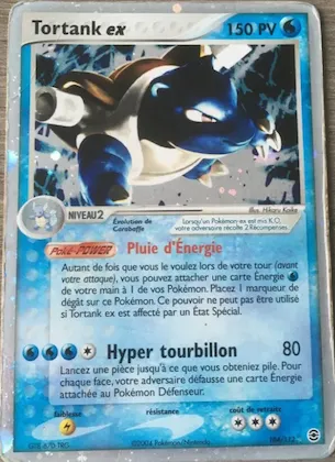 Tortank ex n° 104 – EX Rouge Feu & Vert Feuille