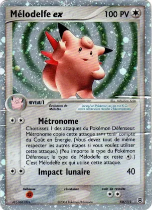 Mélodelfe ex n° 106 – EX Rouge Feu & Vert Feuille