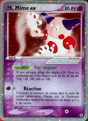 M. Mime ex n° 111 – EX Rouge Feu & Vert Feuille
