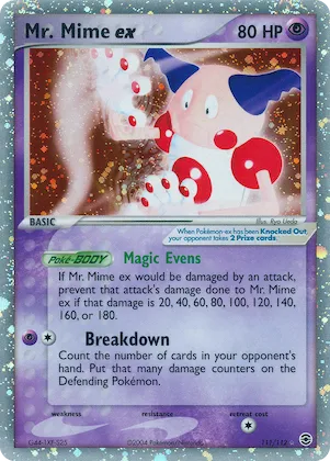 Mr. Mime ex #111 – FireRed & LeafGreen