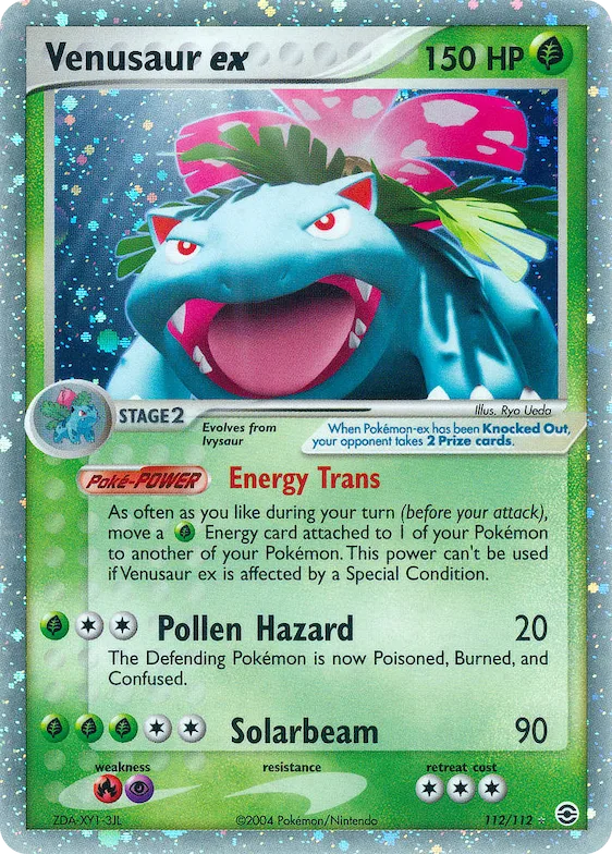 Venusaur ex #112 – FireRed & LeafGreen