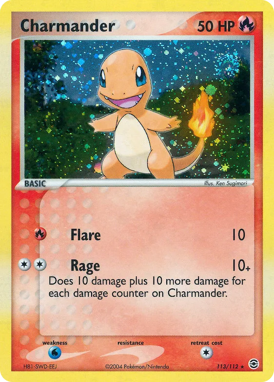 Charmander #113 – FireRed & LeafGreen