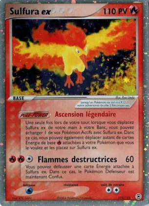 Sulfura ex 115 – EX Rouge Feu & Vert Feuille