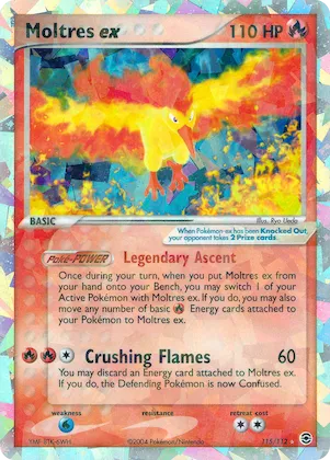 Moltres ex #115 – FireRed & LeafGreen