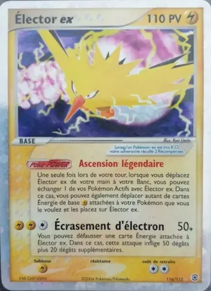 Élector ex n° 116 – EX Rouge Feu & Vert Feuille