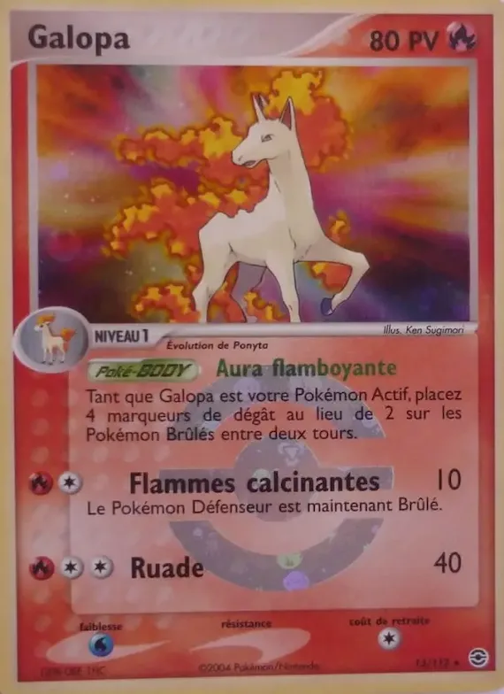 Galopa 13 – EX Rouge Feu & Vert Feuille