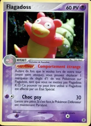 Flagadoss n° 14 – EX Rouge Feu & Vert Feuille