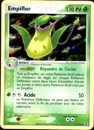 Empiflor n° 17 – EX Rouge Feu & Vert Feuille