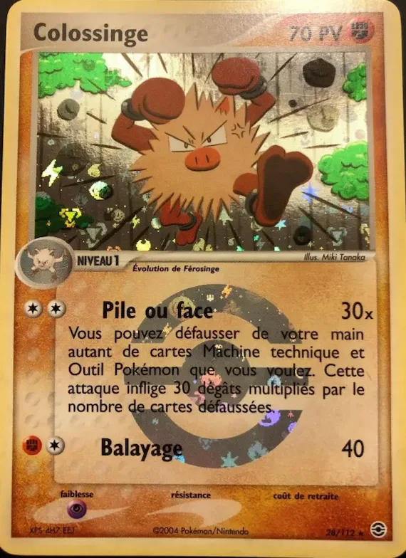 Colossinge 28 – EX Rouge Feu & Vert Feuille
