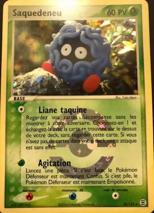 Saquedeneu n° 30 – EX Rouge Feu & Vert Feuille