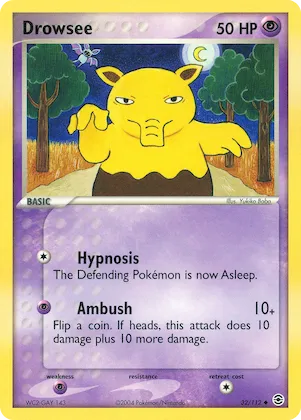 Drowzee #32 – FireRed & LeafGreen